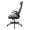 Bureau-/gamingstoel Cougar Stryder — zitting en rugleuning van stof, grijs, vloeroppervlak 710 × 675 mm, hoogte min. 115 cm