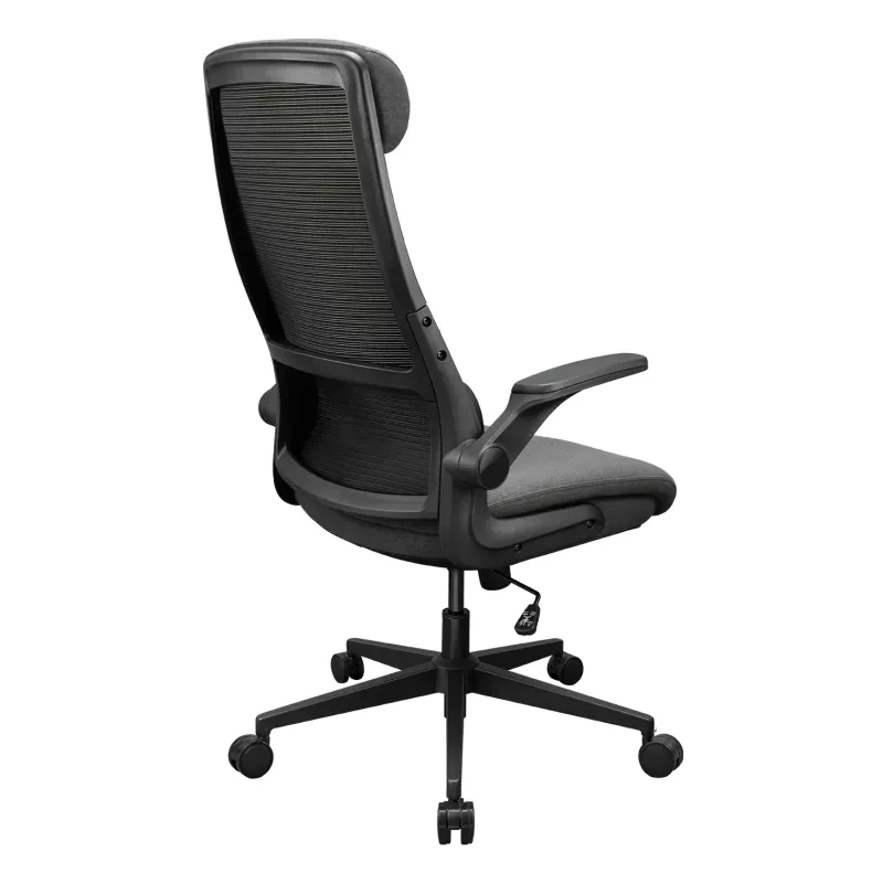 Bureau-/gamingstoel Cougar Stryder — zitting en rugleuning van stof, grijs, vloeroppervlak 710 × 675 mm, hoogte min. 115 cm