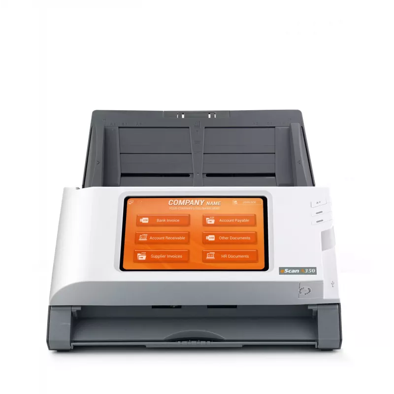 Plustek eScan A350 Enterprise ADF + scanner met handmatige invoer 600 x 600 DPI A4 zwart, wit