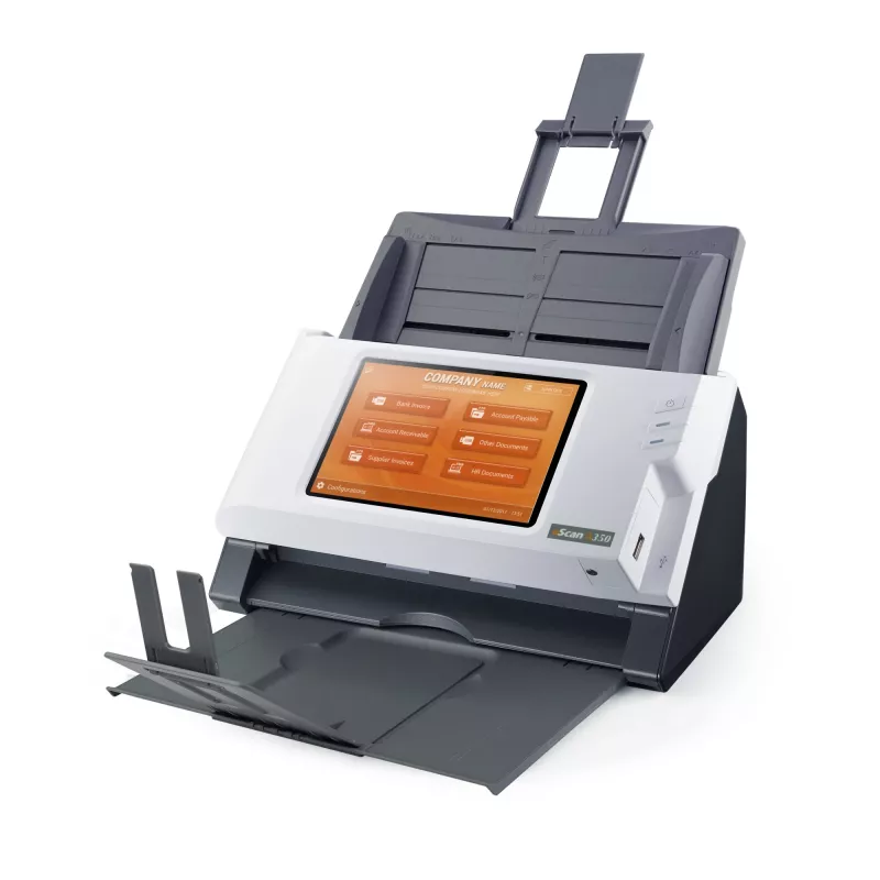 Plustek eScan A350 Enterprise ADF + scanner met handmatige invoer 600 x 600 DPI A4 zwart, wit