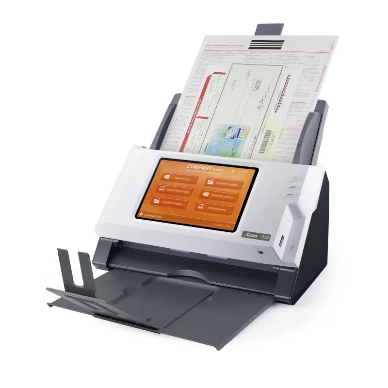 Plustek eScan A350 Enterprise ADF + scanner met handmatige invoer 600 x 600 DPI A4 zwart, wit