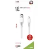 Lightning-kabel 2GO 797288 1 m wit USB B