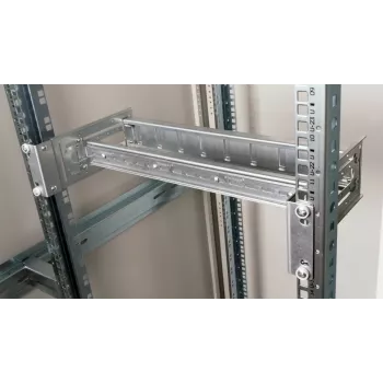 Rack-rail EQUIP EZR-DIN-3 — 19 inch (48,3 cm) 3HE DIN, RAL7035 grijs, breedte 485 mm, diepte 150 mm
