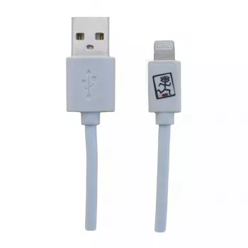 Lightning-kabel 2GO 795781 1 m wit