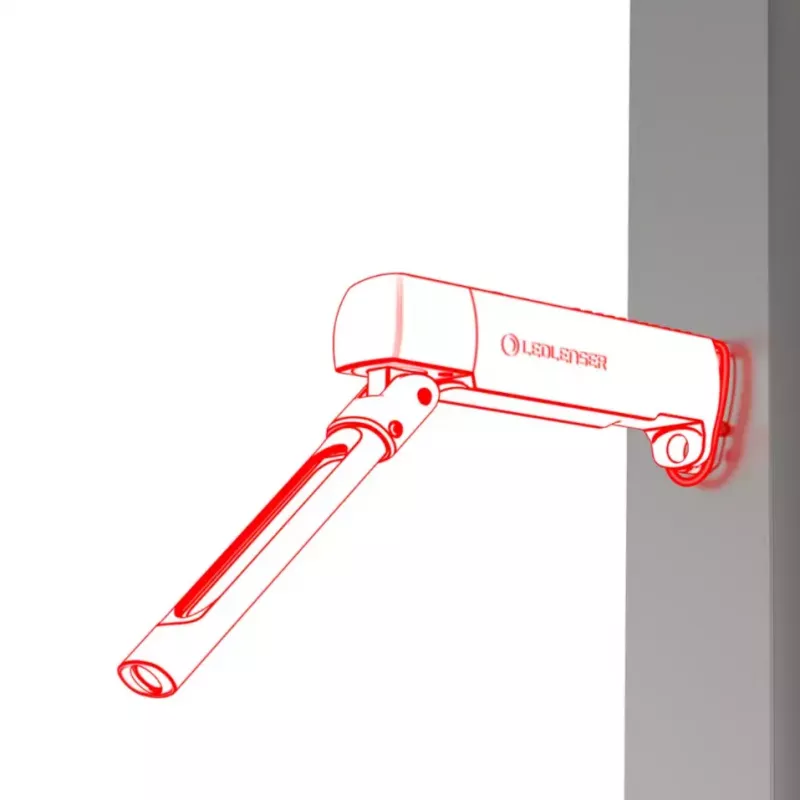 Ledlenser W7R Work, zwart, LED