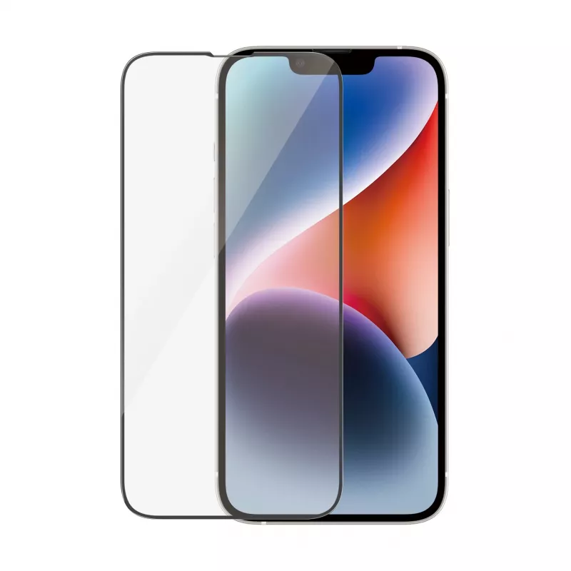 Beeldschermbescherming PanzerGlass antireflecterend voor Apple iPhone 14 / 13 / 13 Pro — gehard glas, PET, ultrabrede pasvorm, EasyAligner