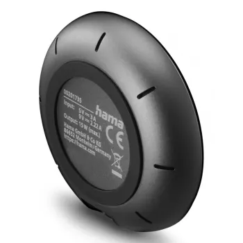 Hama 00201735 mobiele oplader smartphone zwart USB draadloos laden snelladen binnen