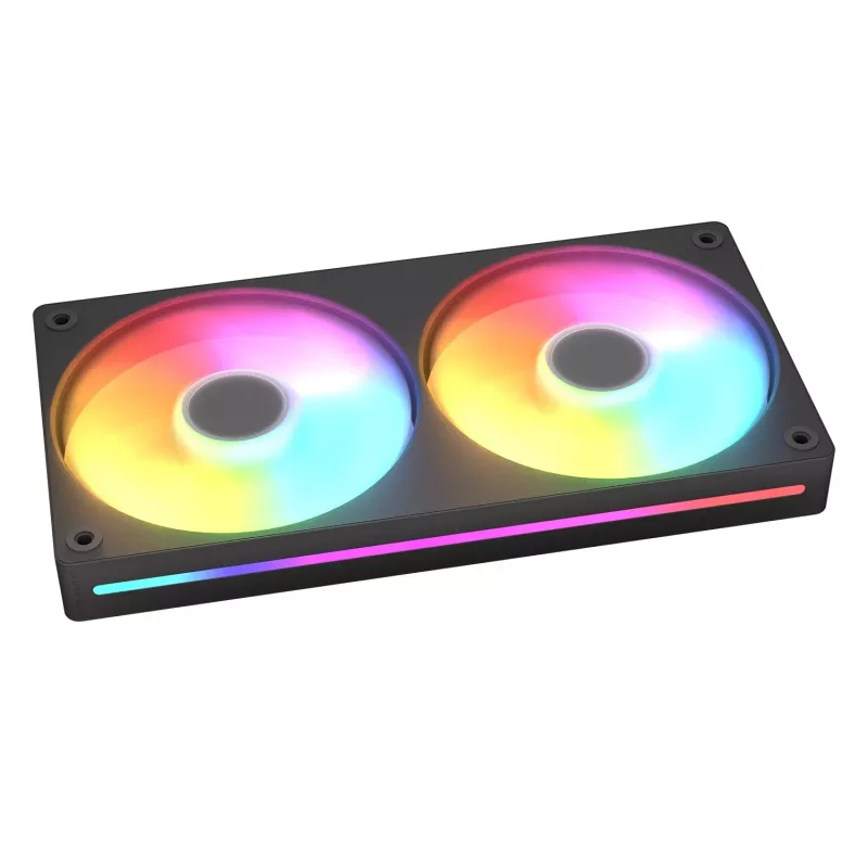 Cougar Unity240-FB Single-Frame 240 ARGB PWM voorwaarts, 120 mm, 700–2500 RPM, FDB, 5,4 mmH₂O, zwart