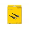 DeLOCK DisplayPort-kabel 8K 60 Hz 2 m zwart metaal