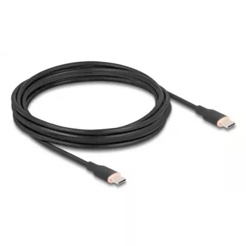 DeLOCK USB-kabel USB 2.0 4m USB-C zwart 81240