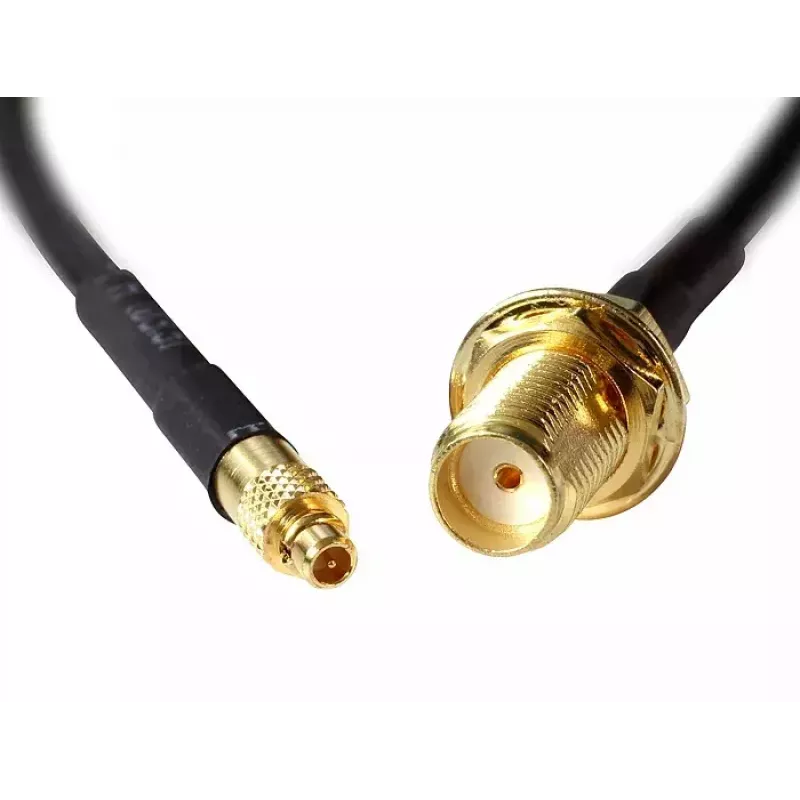 Coaxkabel DeLOCK 88580 0,2 m SMA MMCX zwart