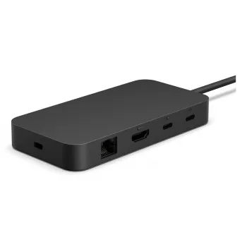 Dockingstation Microsoft Surface USB4 Dock bedraad zwart 100W Power Delivery EP2-19975