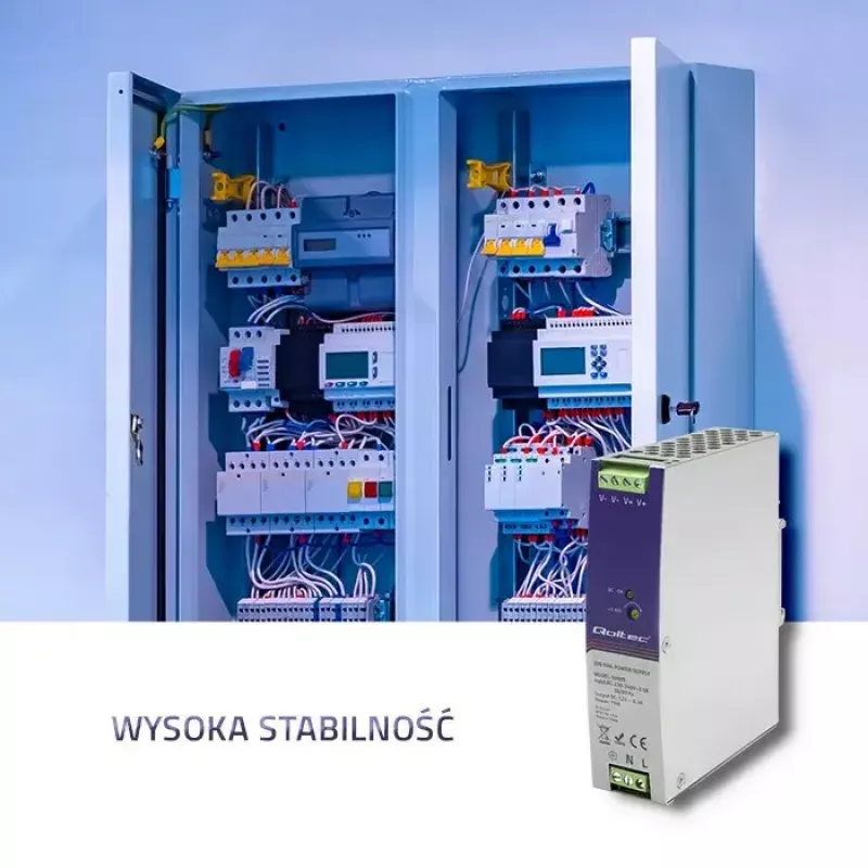 Industriële DIN-railvoeding QOLTEC 50905