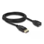 DeLOCK DisplayPort 1.2 verlengkabel 4K 60 Hz 2 m
