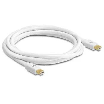 Kabel Mini DisplayPort - Mini DisplayPort DeLOCK 83471 0,5 m wit