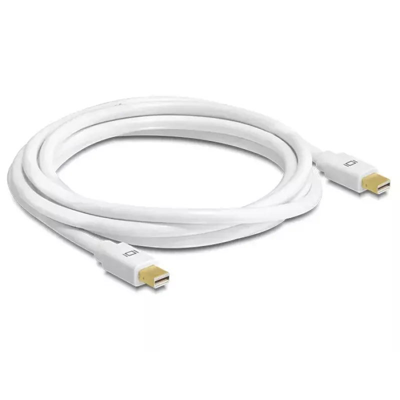 Kabel Mini DisplayPort - Mini DisplayPort DeLOCK 83471 0,5 m wit