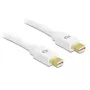 Kabel Mini DisplayPort - Mini DisplayPort DeLOCK 83471 0,5 m wit