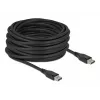 Actieve DisplayPort-kabel DeLOCK 85504 8K 60 Hz 15 m