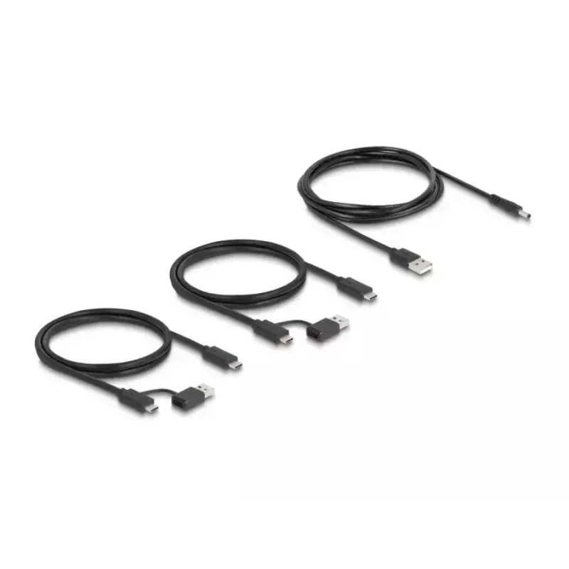 Delock USB-switch 4 x apparaat 2 x host 5 Gbit/s zwart