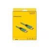 DeLOCK DisplayPort-kabel 16K 60 Hz 1 m groen metaal