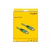 DeLOCK DisplayPort-kabel 16K 60 Hz 2 m groen metaal