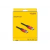 DeLOCK DisplayPort-kabel 8K 60 Hz 5 m rood metaal