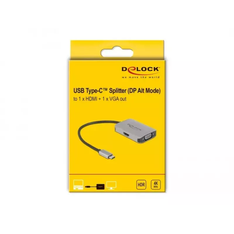Videosplitter DeLOCK 87776 1x HDMI 1x VGA