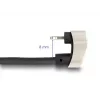 Data- en oplaadkabel DeLOCK USB Type-C naar Lightning 180° haaks 2 m MFi