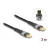 DeLOCK USB 2.0 data- en sneloplaadkabel 3 m 100 W