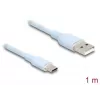 DeLOCK USB-kabel USB 2.0 1 m USB A USB C blauw 81222