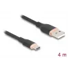 DeLOCK USB-kabel USB 2.0 4 m USB A USB C zwart 81228