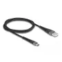 USB-kabel DeLOCK 81121 1 m USB-A USB-C USB 2.0 0,48 Gbit/s