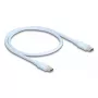 USB-kabel DeLOCK 81233 USB 2.0 0,5m USB C blauw