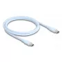 USB-kabel DeLOCK 81234 USB 2.0 1 m USB C blauw