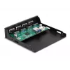 DeLOCK interne 3,5 inch USB 3.2 Gen 1 hub 4 poort zwart