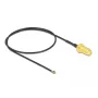 Coaxkabel DeLOCK 12664 0,35 m SMA MHF 4L LK zwart