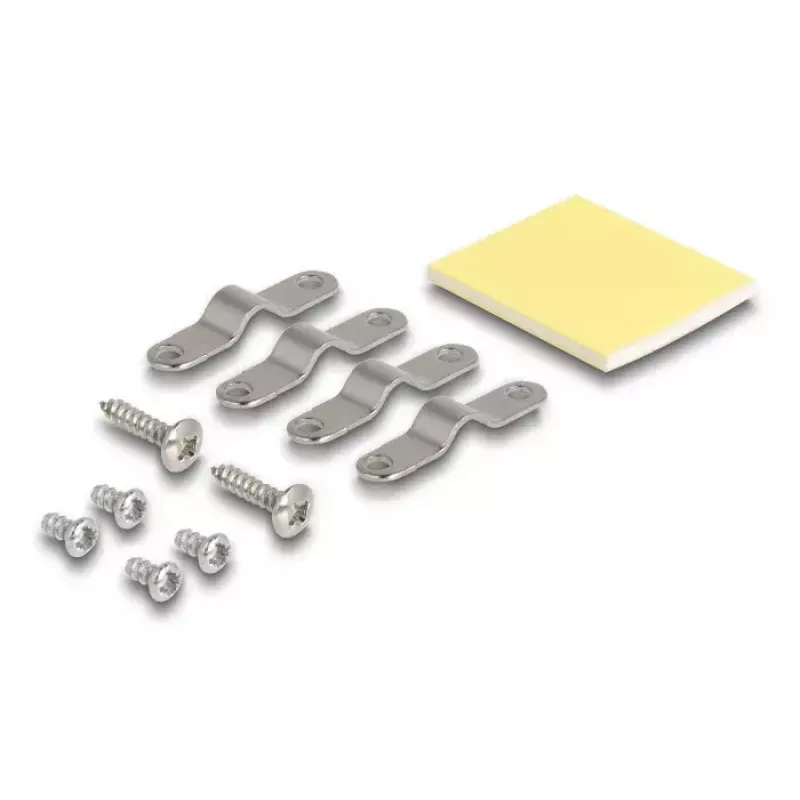 DeLOCK netwerk-aansluitdoos LSA Cat.6 zwart metaal kunststof 41mm 69mm 26mm