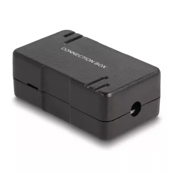 DeLOCK netwerk-aansluitdoos LSA Cat.6 zwart metaal kunststof 41mm 69mm 26mm