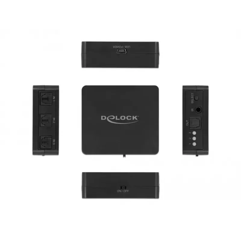 S/PDIF TOSLINK-switch DeLOCK 63395