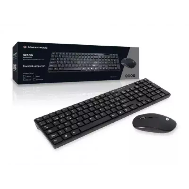 Draadloze toetsenbord- en muisset Conceptronic Orazio ORAZIO01ES