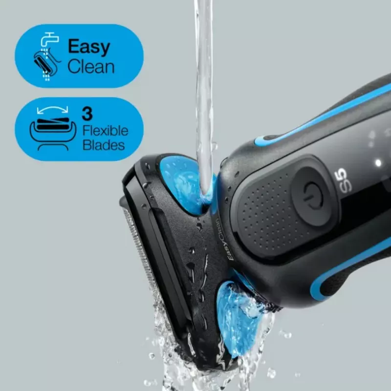 Braun Series 5 51-B1820s scheerapparaat zwart, blauw