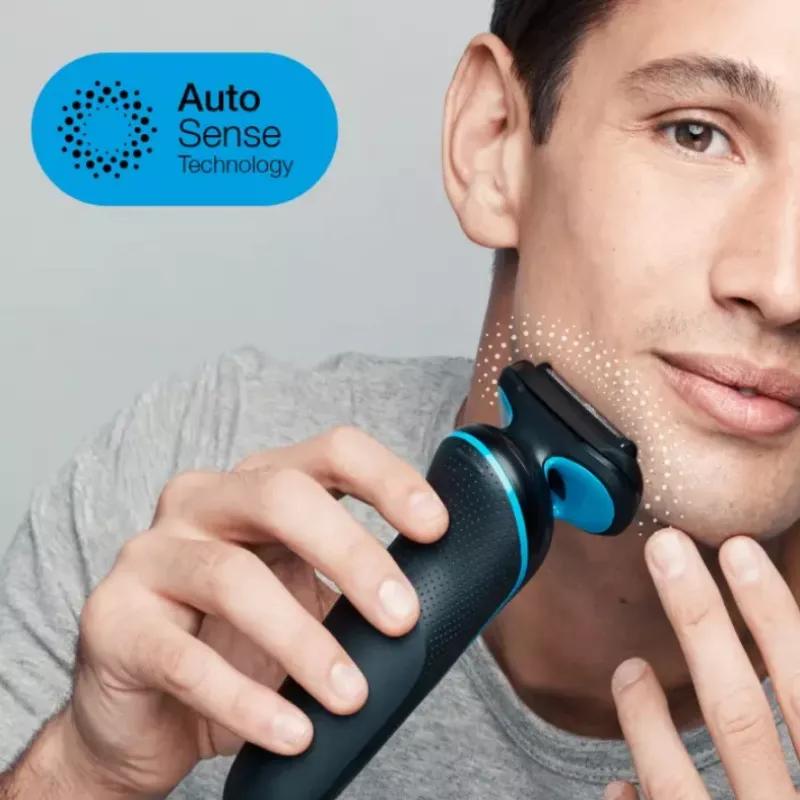 Braun Series 5 51-B1820s scheerapparaat zwart, blauw