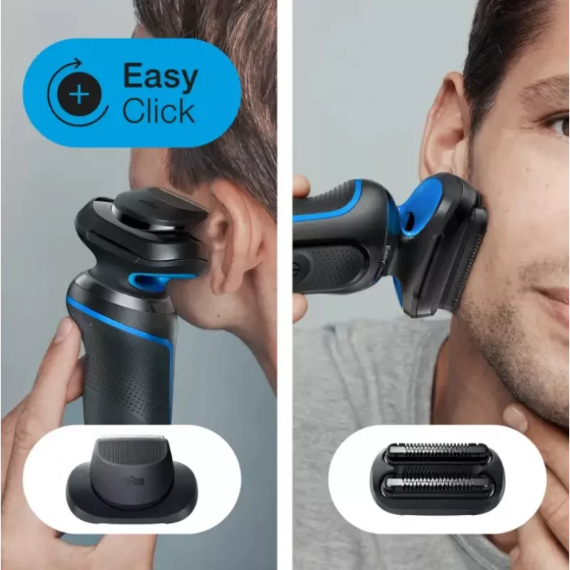 Braun Series 5 51-B1820s scheerapparaat zwart, blauw