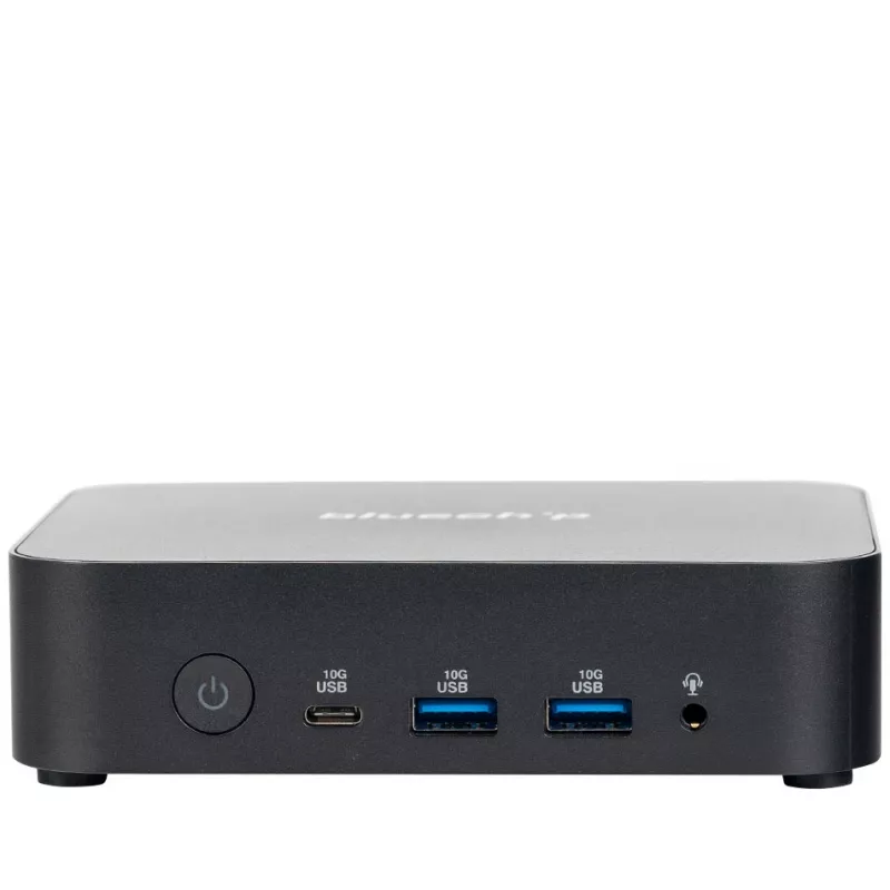 bluechip BUSINESSline M14150 Intel® N N150 8 GB DDR5-SDRAM 500 GB SSD Windows 11 Pro mini-pc zwart