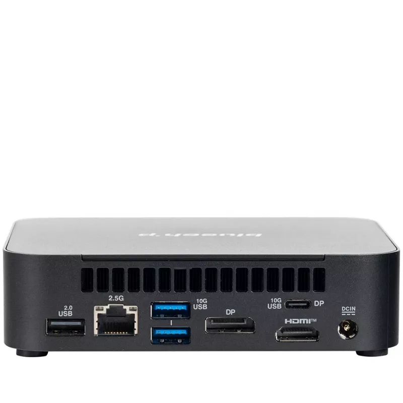 bluechip BUSINESSline M14150 Intel® N N150 8 GB DDR5-SDRAM 500 GB SSD Windows 11 Pro mini-pc zwart