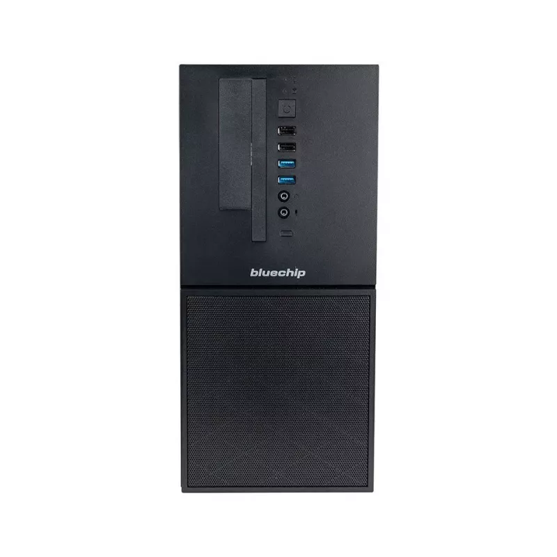 bluechip BUSINESSline T3300 Intel® Core™ i3-processor 14100 / tot 4.70 GHz, Windows 11 Pro, Intel® B760, 16 GB DDR5, 500 GB NVMe SSD, Gigabit Ethernet, Intel® UHD-grafiek, DVD±RW