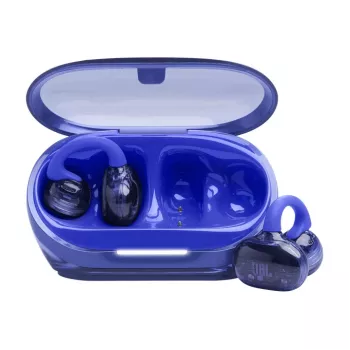 JBL Soundgear Clips headset True Wireless Stereo (TWS) ear-hook bellen/muziek Bluetooth blauw