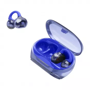 JBL Soundgear Clips headset True Wireless Stereo (TWS) ear-hook bellen/muziek Bluetooth blauw