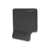 DeLOCK ergonomische muismat met gel-polsteun voor linkshandigen zwart