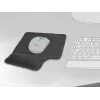 DeLOCK ergonomische muismat met gel-polsteun voor linkshandigen zwart
